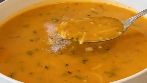 Томатный суп с лапшой — простой рецепт вкусного блюда