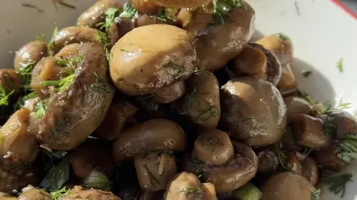 Шампиньоны в соевом соусе — рецепт вкусной закуски