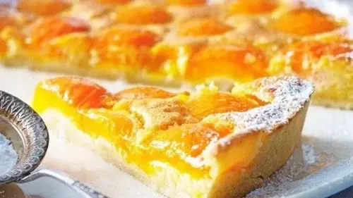 Пирог с абрикосами, который покоряет из первого кусочка: простой ...