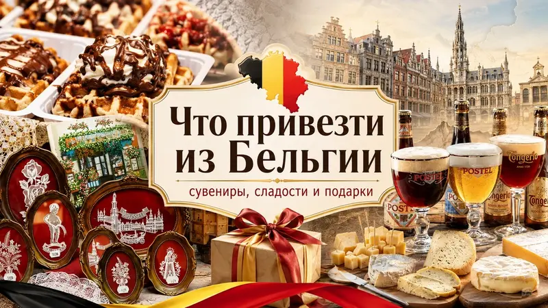 Что привезти из Бельгии: лучшие сувениры, сладости и подарки