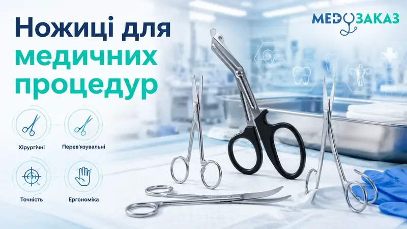 Ножиці для медичних процедур: види, особливості та застосування в...
