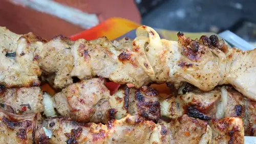 Рецепт шашлыка в маринаде с горчицей и майонезом