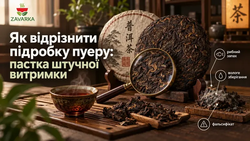 Як відрізнити підробку пуеру: пастка штучної витримки