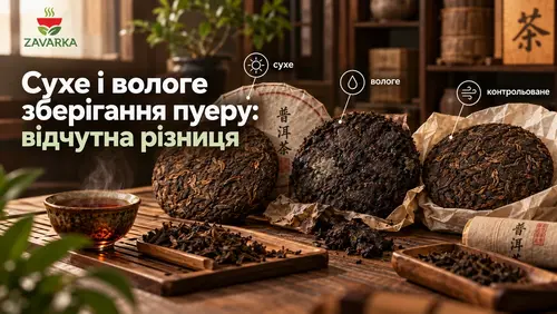 Сухе і вологе зберігання пуеру: відчутна різниця