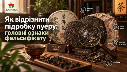 Як відрізнити підробку пуеру: головні ознаки фальсифікату