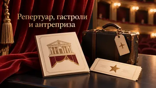 Репертуар, гастроли и антреприза