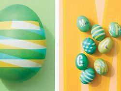 Как красиво покрасить яйца с помощью готовых красителей?