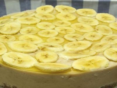 Рецепт бананового тортика - для тех, кто следит за своей фигурой