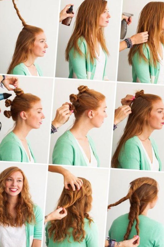 Как сделать так чтобы волосы были пышными за 5 минут в домашних условиях