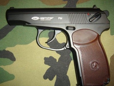 Надёжный пневматический пистолет Глетчер ПМ