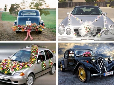 Украшение автомобилей для свадьбы - собственный мини-бизнес