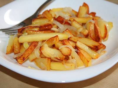 Как вкусно пожарить картошку