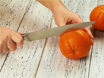 ​3 способа почистить апельсин