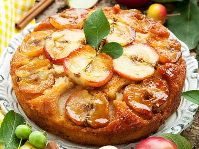 Вкусный летний пирог с яблоками (рецепт)