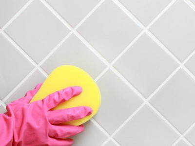 Как отмыть плитку в ванной и на кухне