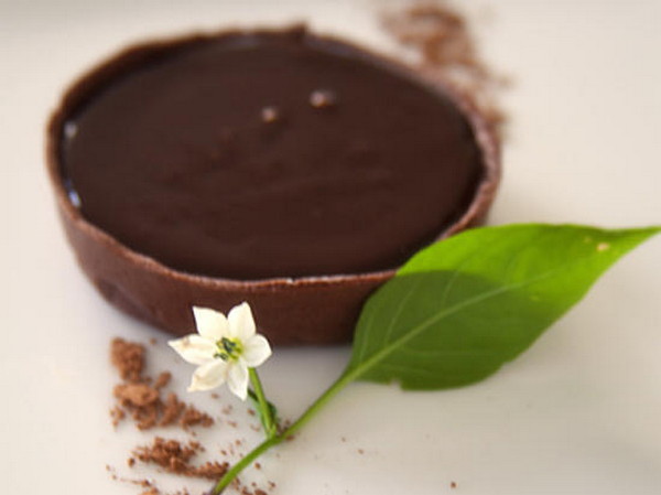 Шоколадные тарталетки с шоколадно-кофейным кремом (рецепт)