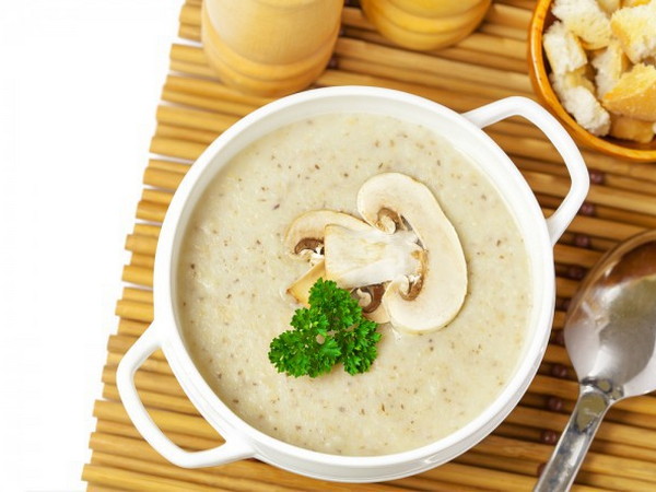 Нежный крем-суп из грибов (рецепт)
