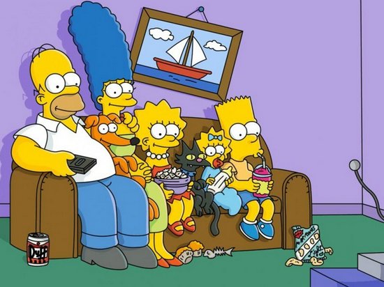 Симпсоны – любимый мультсериал о сумасшедшей семейке