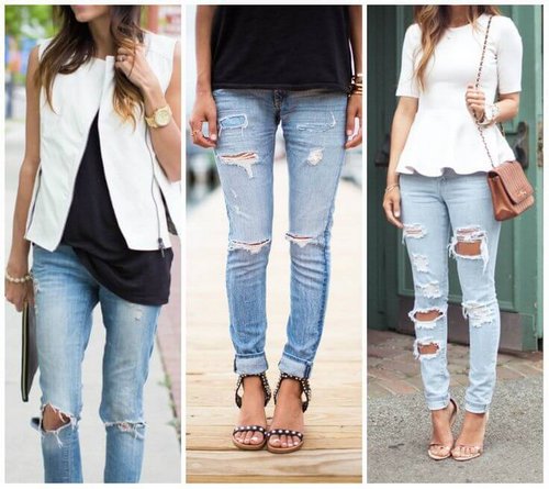 модные джинсы