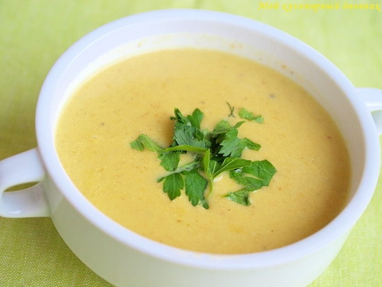 Крем-суп из сельдерея (рецепт)