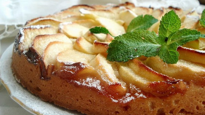 Вегетарианский яблочный пирог (рецепт)