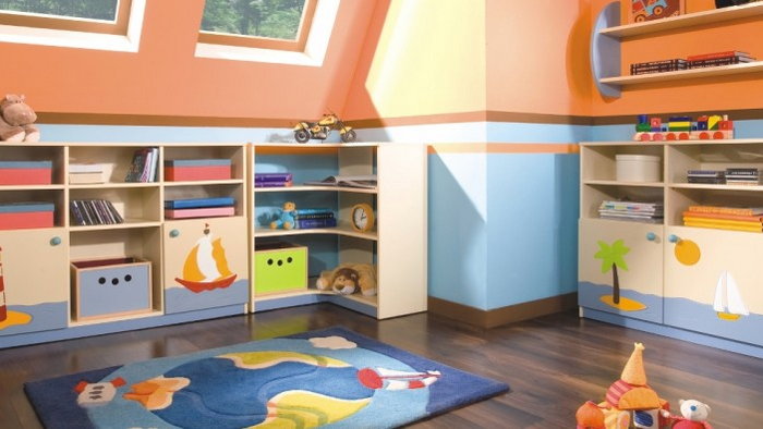 Системы хранения для детских комнат