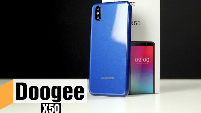 Смартфон Doogee X50 Blue: основные аспекты
